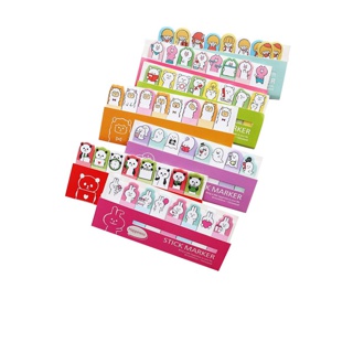 กระดาษโน๊ตกาวในตัว Sticky Noteแถบรวมสัตว์ ชิ้นละ 10 บาท ✔️พร้อมส่ง Ohwowshop เครื่องเขียน กระดาษบันทึกโน๊ต จดบันทึก