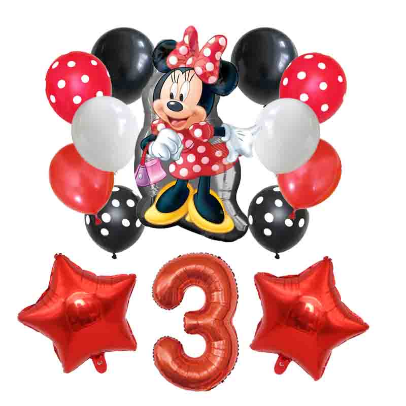 mikcey-minnie-mouse-ลูกโป่ง-ลายมิกกี้-มินนี่เมาส์-32-นิ้ว-สําหรับตกแต่งปาร์ตี้วันเกิดเด็ก-14-ชิ้น