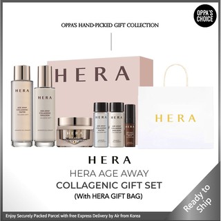 [BEST GIFT/Ready to ship] HERA AGE AWAY COLLAGENIC 3-STEP GIFT SET