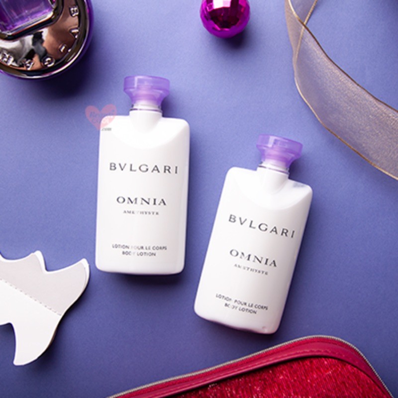 Bvlgari omnia amethyste body lotion hotsell