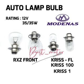 หลอดไฟหน้าเมนทอล RXZ RXZ135 KRISS 100 KRISS 1KRISS FL KRISS-FL KRISSFL 3 ฟุต