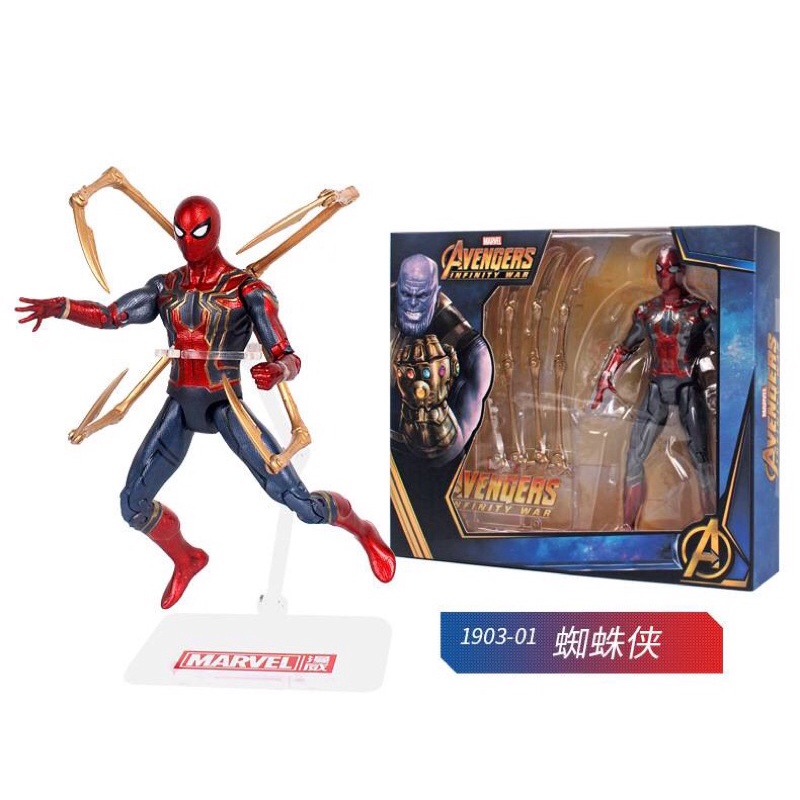 โมเดลหุ่นตั้งโชว์-spaiderman-the-avengers-สินค้าพร้อมส่ง