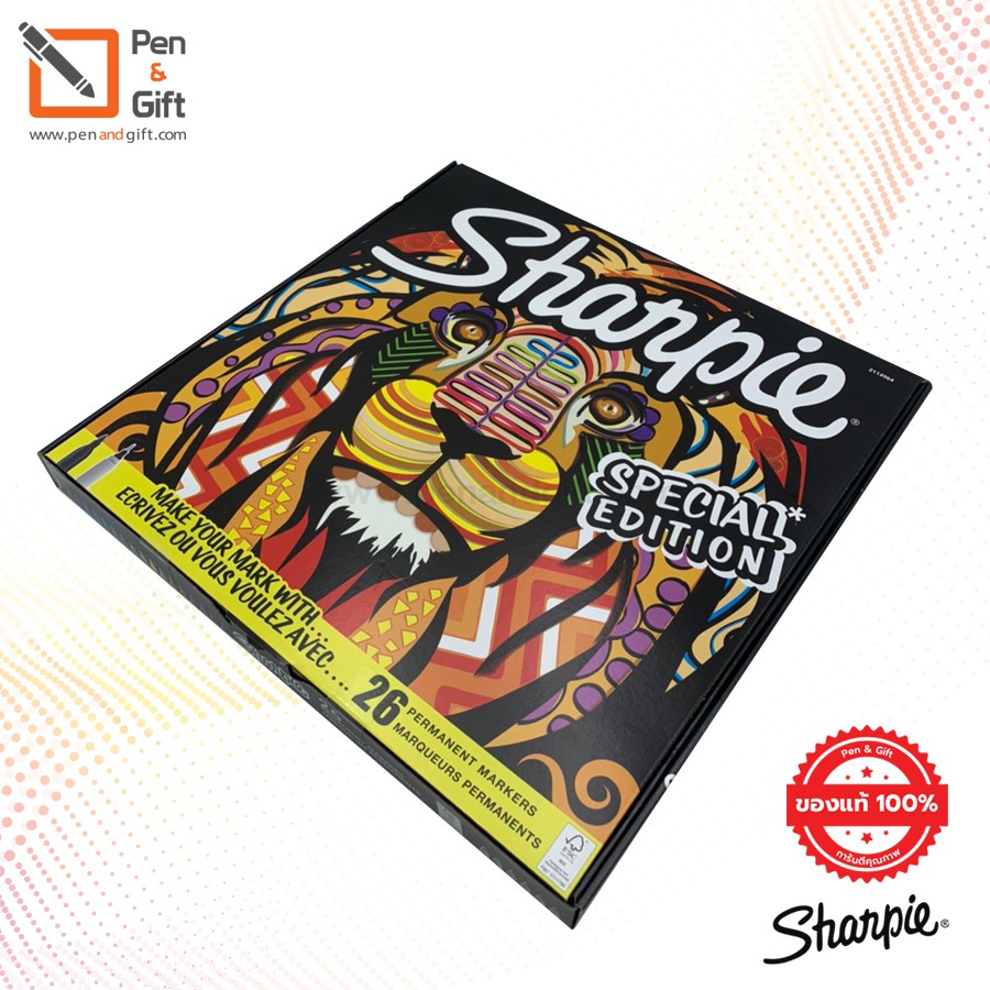 Sharpie Permanent Markers Assorted Color Big Pack 26 ct Lion Special ...