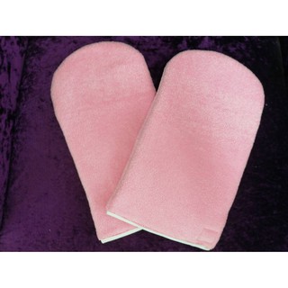 Terry Towel Mittens ถุงมือพาราฟินแบบหนา เนื้อผ้าขนหนู 2 ชิ้น 1 คู่