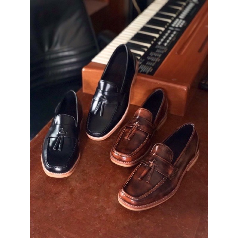 รองเท้าหนังแท้-holm-premium-londoner-tassel-loafers-no-118-ใส่ได้ทั้งชายและหญิงค่ะ