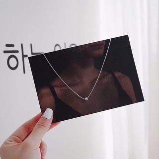 (พร้อมส่ง) สร้อย choker จี้ทรงกลม