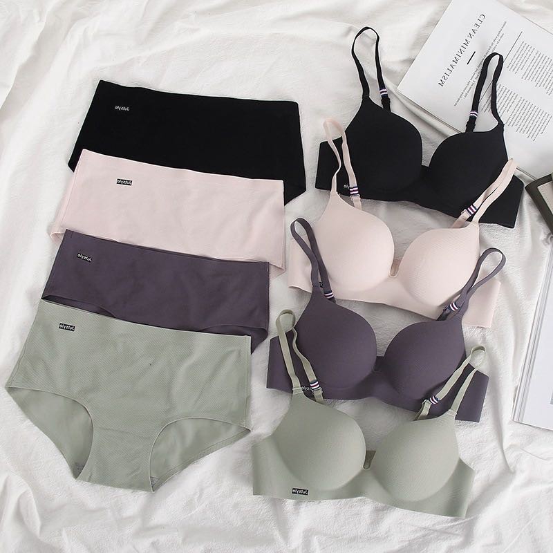 พร้อมส่ง-ถูกที่สุด-ชุดชั้นใน-soft-bra-เวอร์ชั่นเกาหลีใหม่ของชุดชั้นในไร้รอยต่อ-ny02