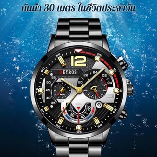 ภาพหน้าปกสินค้านาฬิกาควอทซ์ สายสแตนเลส พร้อมปฏิทิน มี 6 เข็ม VIVISUPERMAN ที่เกี่ยวข้อง