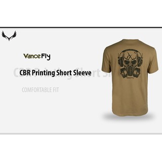 เสื้อสกรีน VanceFly CBR Printing Short Sleeve T-shirt