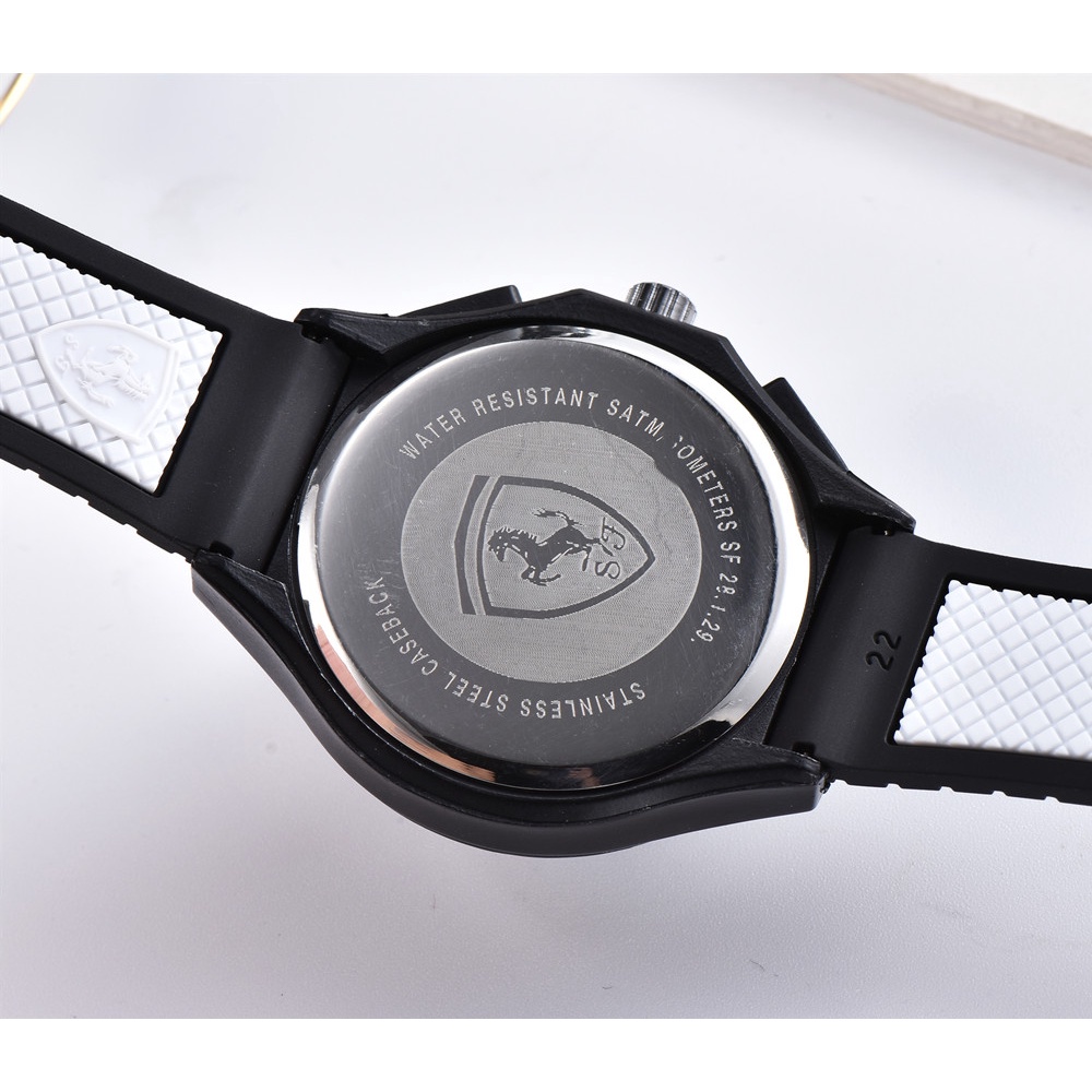 ferrari-redrev-series-นาฬิกาข้อมือควอตซ์แฟชั่น-สายซิลิโคน-กันน้ํา-สําหรับบุรุษ