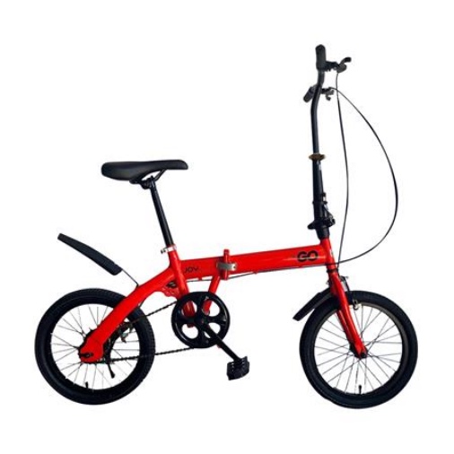 จักรยานพับ-joy-bicycle-go-สีแดง