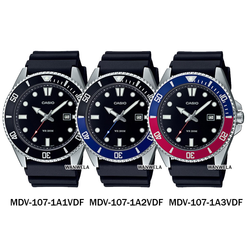 ภาพสินค้าของแท้ นาฬิกาข้อมือ ผู้ชาย Casio Duro รุ่น MDV-107 จากร้าน wanwela.watch บน Shopee ภาพที่ 1