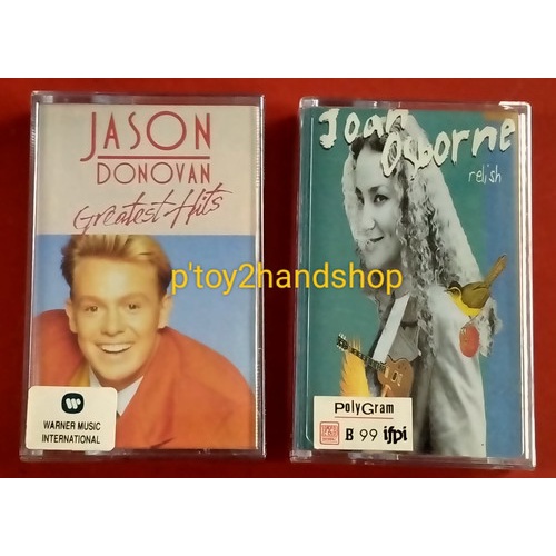 เทปเพลง [1+1] Jason Donovan อัลบั้ม Greatest Hits, Joan Osborne อัลบั้ม Relish Shopee Thailand