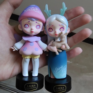 【ของแท้】TOYCITY ตุ๊กตาฟิกเกอร์ Laura Wood Eves Series Confirmed Blind Box ของเล่นสําหรับเด็ก