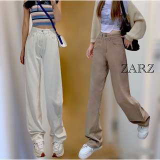 ภาพขนาดย่อของสินค้าZARZ.SHOP พร้อมส่ง*กางเกงยีนส์ขายาวกระบอก สไตล์เกาหลี0233