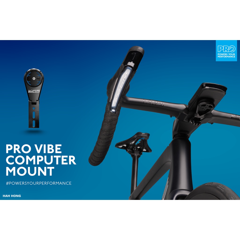 PRO VIBE COMPUTER MOUNT BARFLY บาร์ฟายยึดน็อต 2 ตัว Garmin Wahoo Bryton ...