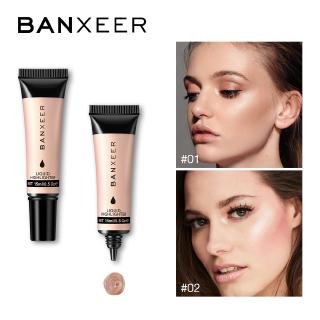 BANXEER Liquid เน้น Iuminating Make Up ครีมชิมเมอร์ Contour Bronzer แผ้วร่างกายใบหน้าโกลว์ไฮไลท์ 6 สี