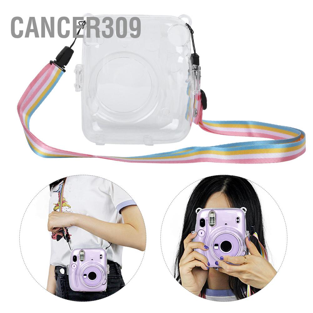 cancer309-เคสกล้อง-สีใส-ป้องกันรอยขีดข่วน-กันตก-สําหรับกล้อง-instax-mini11