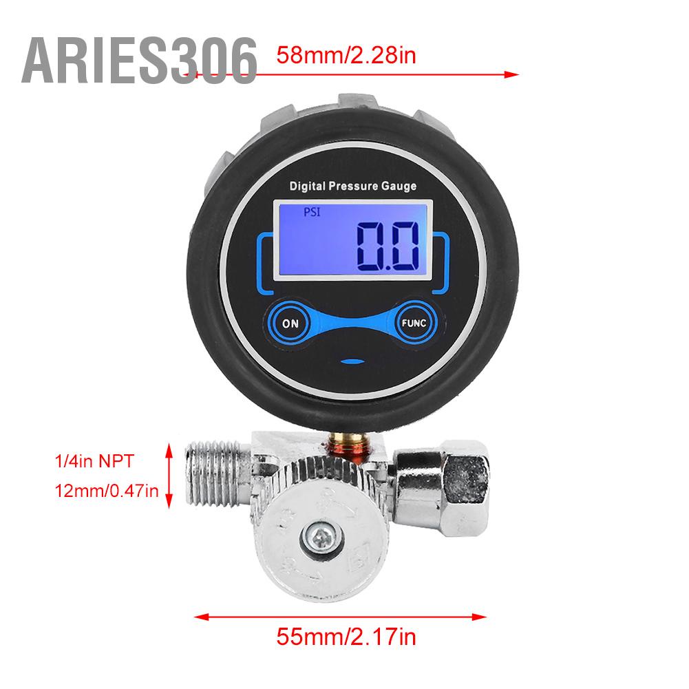 aries306-pneumatic-air-regulator-control-valve-digital-pressure-gauge-regulating-1-4in-for-spray-gun