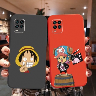 เคสโทรศัพท์มือถือ ขอบสี่เหลี่ยม ลาย One Piece Chopper Luffy สําหรับ Realme C25S C15 C12 C11 Realme 8 Pro 7 X7 Pro 5i 6i