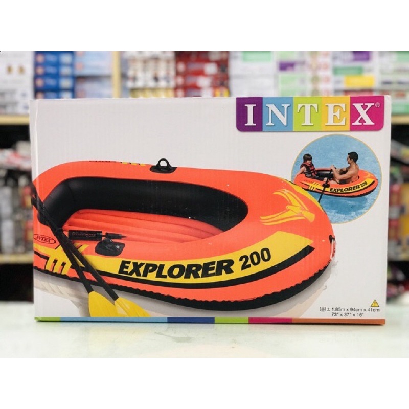 intex-explorer200-แพเรือยางเป่าลม-พร้อมไม้พาย2ไม้-ฟรีสูบลม-boat-set-200-รุ่น-58331-แพยางเป่าลมขนาดใหญ่-เรือยางขนาดใหญ่