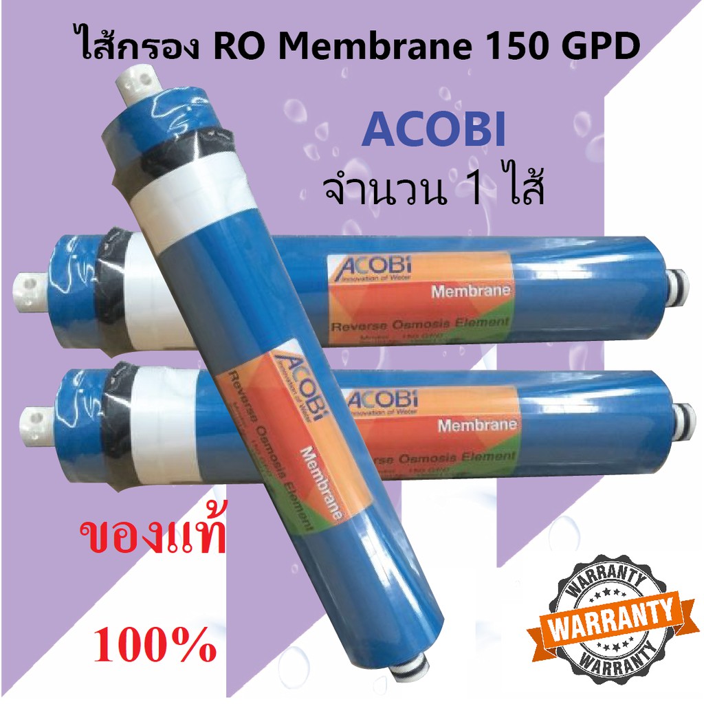 ไส้กรองน้ำ-เมมเบรน-ro-150-gpd-membrane-acobi