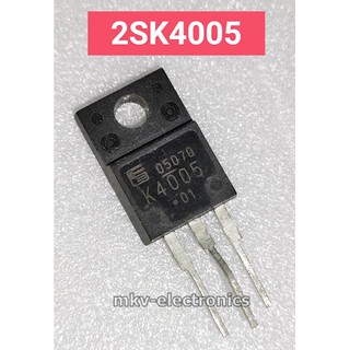 สินค้า (1ตัว) K4005 , 2SK4005 MOSFET N-Channel 900V 6A TO-220FP Fuji Electric (รหัสสินค้า M02430)