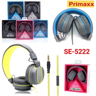 Primaxx หูฟังสมอท็อค คุยโทรศัพท์ได้ Small Talk พับเก็บได้ รุ่น SE-5222 ใช่กับมือถือได้ โน๊คบุ๊คได้