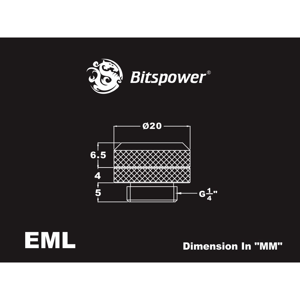 bitspower-g1-4-silver-shining-enhance-multi-link-for-od-12mm-6pcs