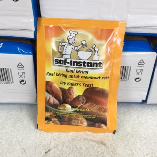 สินค้า ยีสต์ ยีสต์ผงสำเร็จรูป 11g ยีสแห้ง ตราชาฟอินสแตนท์ Instant Dry Yeast Gold Label