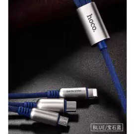 saleup-hoco-u17-3-in-1-สายชาร์จ-smart-phone-amp-tablet-สายยาว-1-5-เมตร-พร้อมชาร์จไฟเร็ว-3-1-w-1-สายมี-3-หัว