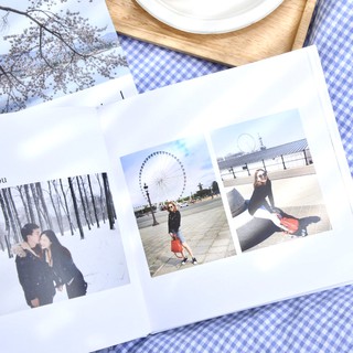 ภาพขนาดย่อของภาพหน้าปกสินค้าPhotobook: โฟโต้บุ๊คปกแข็ง 8x8 ของขวัญให้แฟน ของขวัญครบรอบ อัลบั้มรูป - ทำเองบนแอป, 20 หน้า จากร้าน photobook บน Shopee ภาพที่ 4