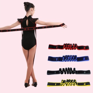 ยางยืดออกกำลัง ยางยืดออกกำกาย โยคะ Yoga Belt Professional Gymnastics Supplies Adult Girl Latin Trainer Stretch Resistanc