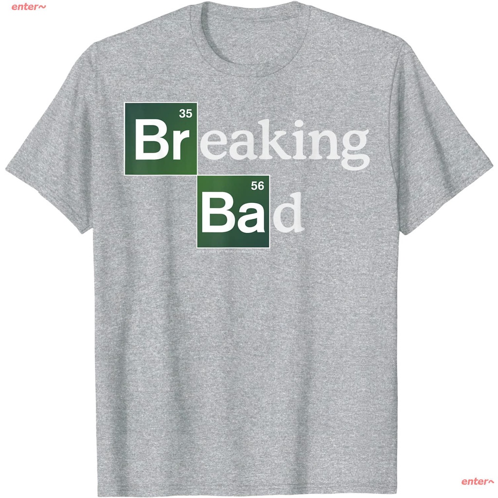 enter-เสื้อ-breaking-bad-periodic-square-logo-t-shirt-เสื้อยืด-คู่