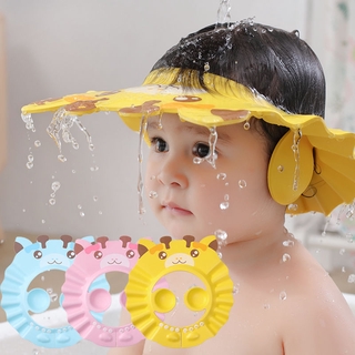 เช็ครีวิวสินค้าหมวกอาบน้ำ สระผม กันฟองเข้าตา สำหรับเด็ก