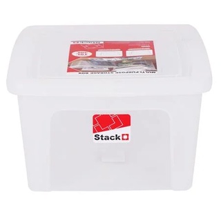 กล่องฝาปิด STACKO CK180 39.5x34x19.9 ซม. สีใส
