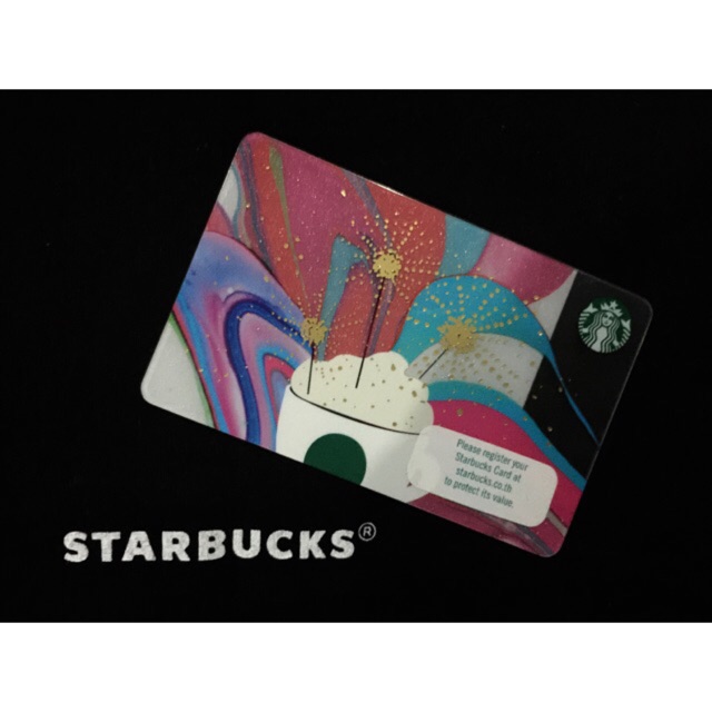 ภาพหน้าปกสินค้าบัตร Starbucks ลาย Celebration จากร้าน johnnystb บน Shopee