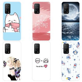 เคสสำหรับ Xiaomi Mi 10T เคสซิลิโคน Soft Back Cover Xiaomi Mi 10T Pro Mi10T Case Silicone เคส