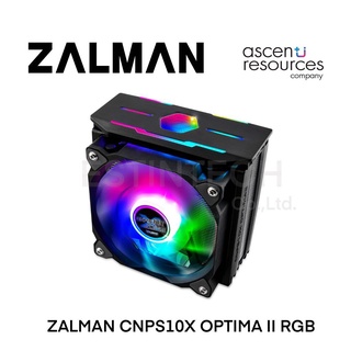 CPU AIR COOLER (ระบบระบายความร้อนด้วยอากาศ) ZALMAN CNPS10X OPTIMA II BLACK RGB ของใหม่ประกัน 1ปี