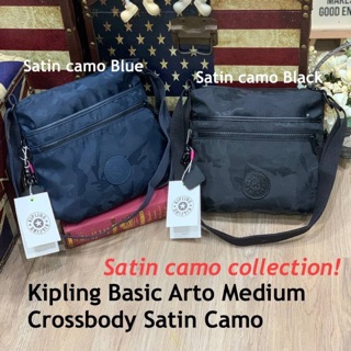 💕 Kipling Basic Arto Medium Crossbody Satin Camo