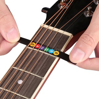 E*M Innovative Guitar Fretboard Note Decals Fingerboard Frets Map Sticker for Beginner Learner