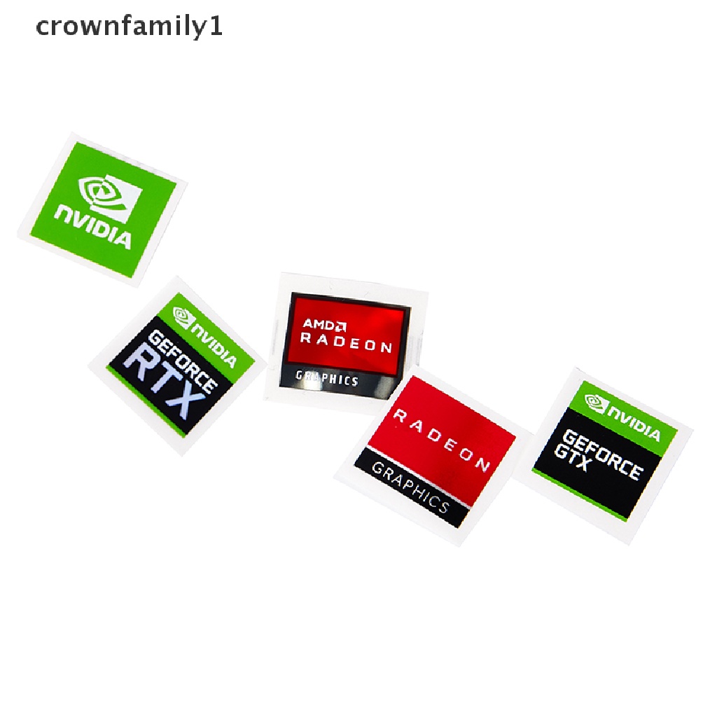 crownfamily1-สติกเกอร์ฉลากการ์ดจอ-amd-nvidia-rtx-gtx-สําหรับแล็ปท็อป