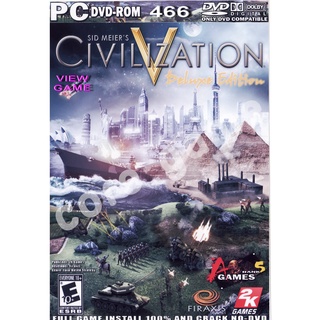 GAME PC civilization v แผ่นเกมส์ แฟลชไดร์ฟ เกมส์คอมพิวเตอร์  PC โน๊ตบุ๊ค