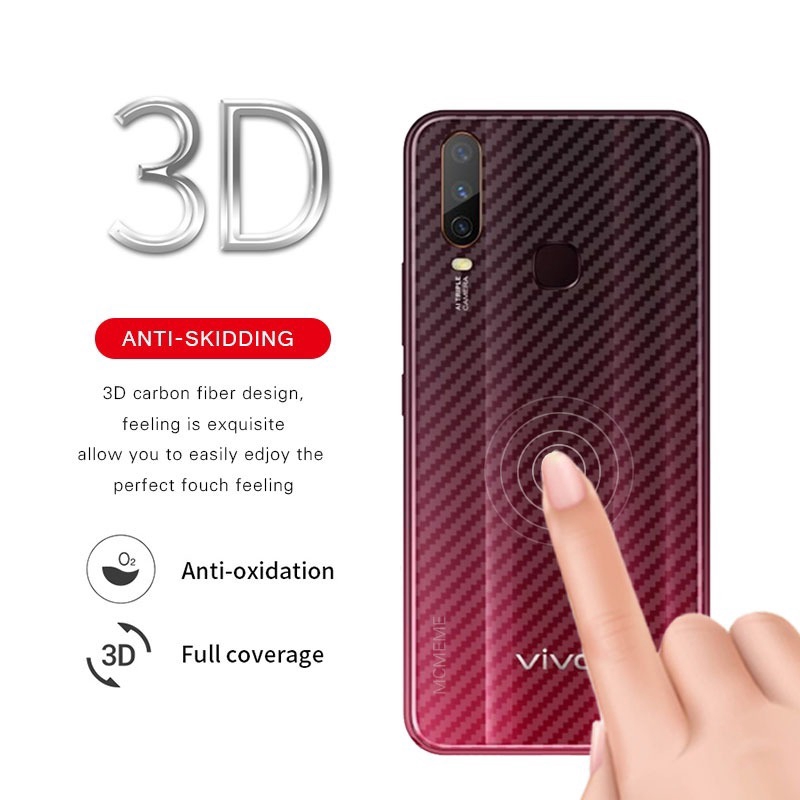 3d-คาร์บอนไฟเบอร์สำหรับ-vivo-y19-y17-y15-2020-y12-y11-s1-v17-v15-pro-คาร์บอนไฟเบอร์ป้องกันกลับสติ๊กเกอร์ฟิล์ม