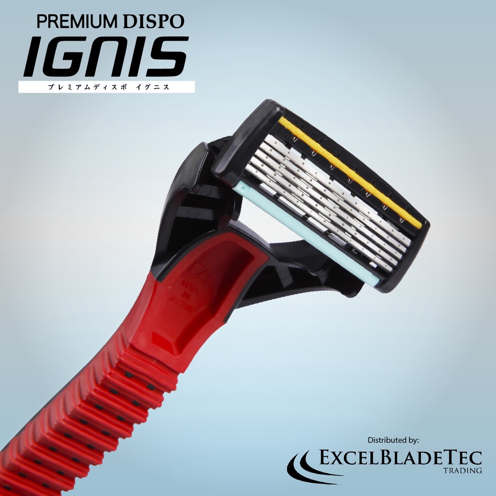 KAI Razor PREMIUM DISPOSABLE IGNIS (5-Blades Men's Disposable Razor ...