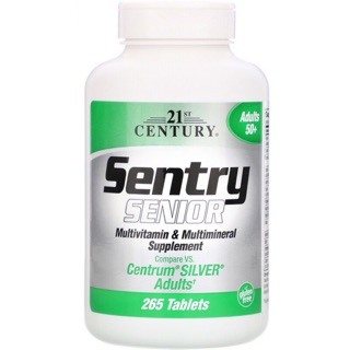 ✨pre order💫🇺🇸 21st Century, Sentry Senior, Multivitamin & Multimineral Supplement, Adults 50+, 220&265 Tablets