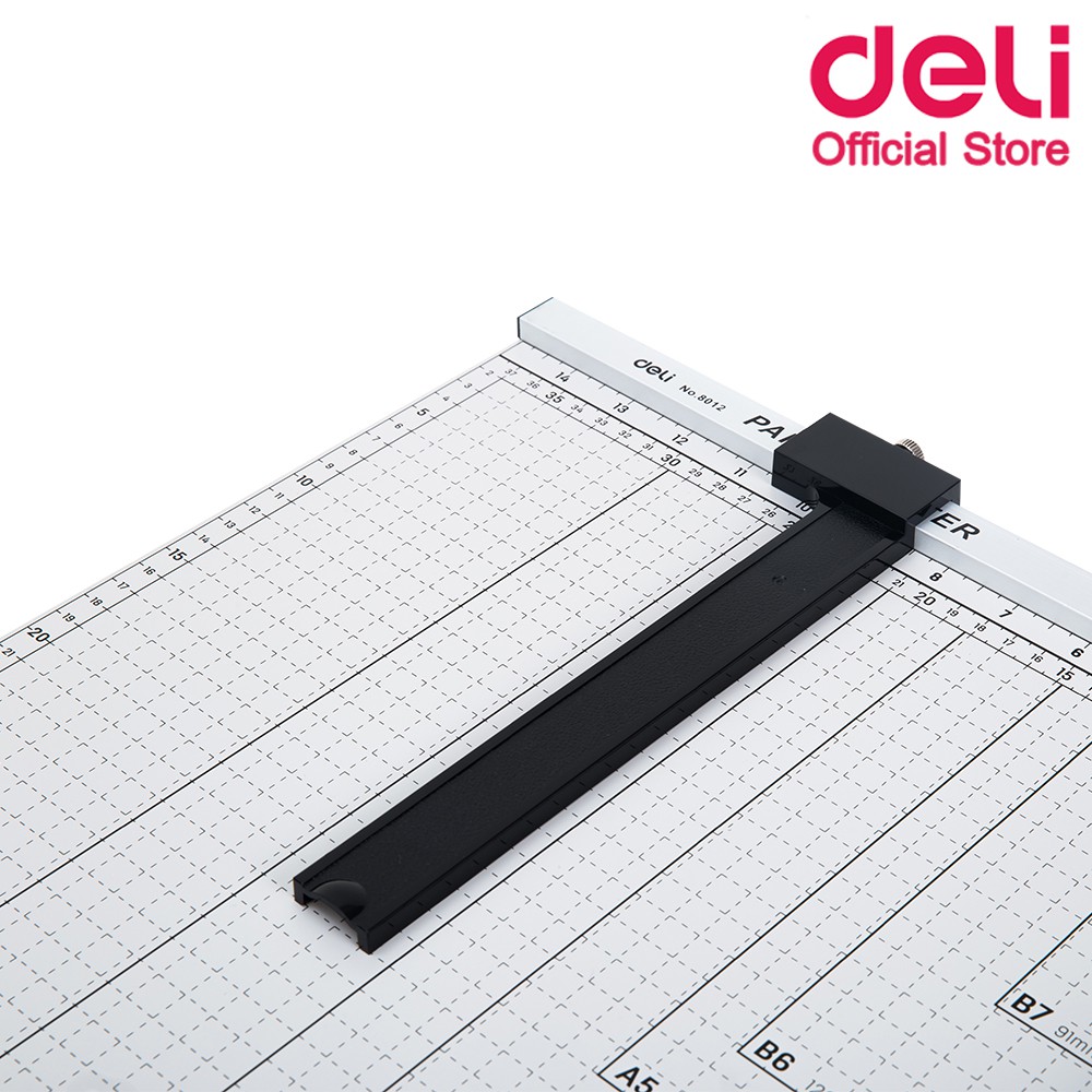 deli-8012-lever-paper-trimmer-แท่นเหล็กตัดกระดาษ-ขนาด-a3-460-x-380mm-แท่นเหล็กตัดกระดาษ-อุปกรณ์สำนักงาน-แท่นตัดกระดาษ