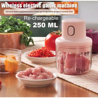 cherry Electric Garlic Machine food chopper เครื่องปั่นบดสับไฟฟ้าพกพา