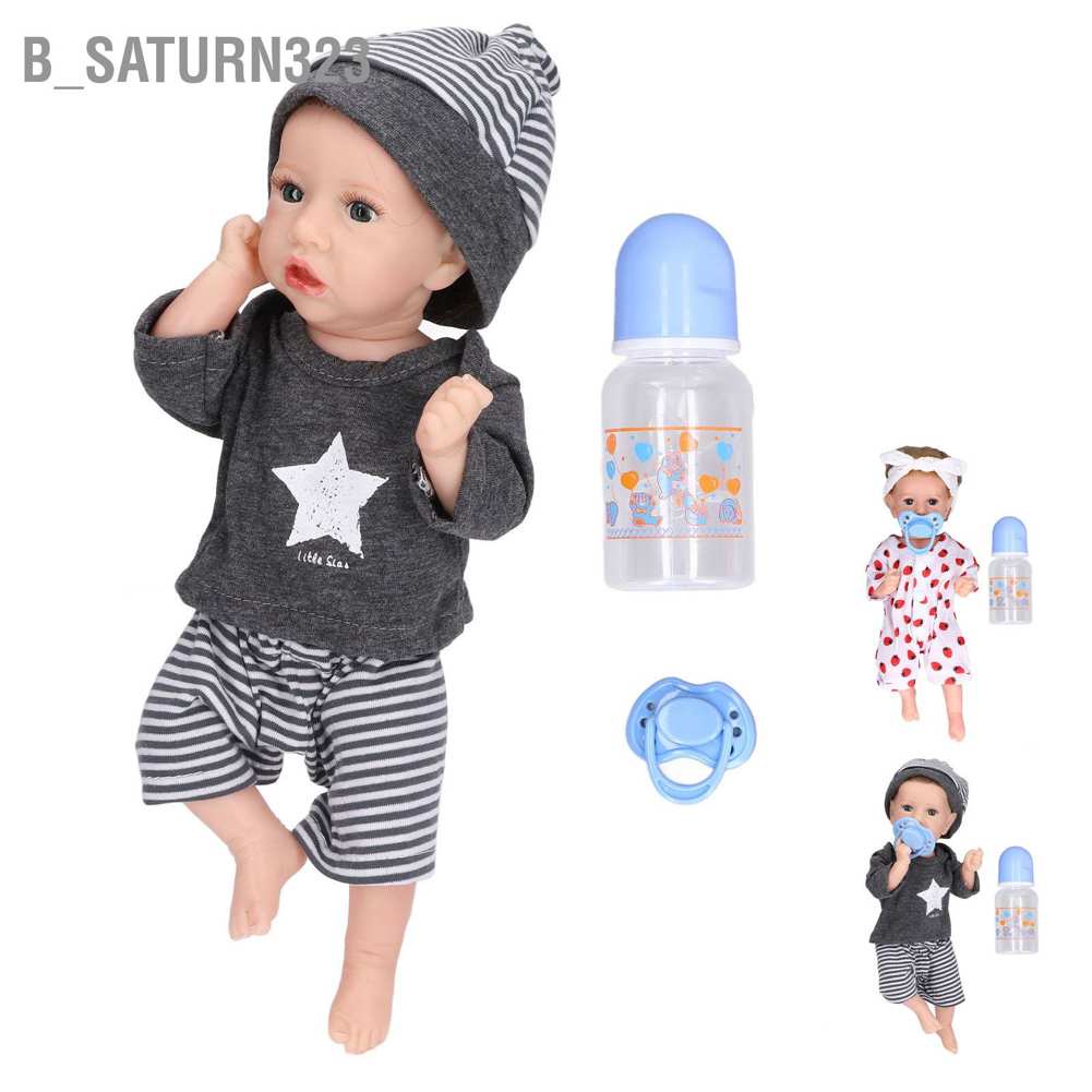 b-saturn323-ตุ๊กตาเด็กทารก-ซิลิโคนอ่อน-แขน-ขายืดได้-ของเล่นตุ๊กตาที่เหมือนจริง-ขนาด-12-นิ้ว