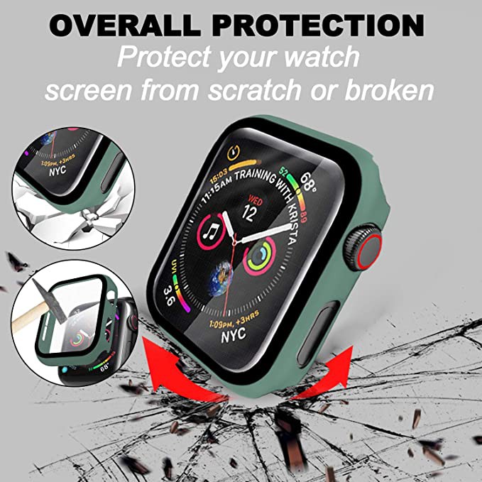 case-เคส-applewatch-serie-6-5-4-3-se-2-1-44mm-40mm-38mm-42mm-bumper-screen-protector-cover-apple-watch-accessories